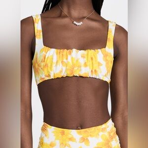 NWT!!! Alémais Sonny Swimsuit in Lemon Yellow
